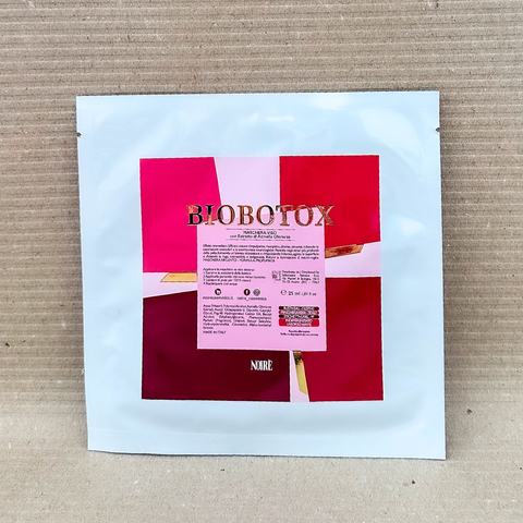 Confezione da 3 maschere viso argento Bio Botox in tessuto, effetto rimpolpante e liftante, idratazione profonda e riduzione delle rughe.